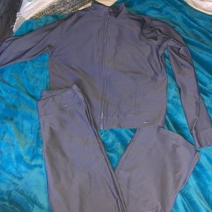 Grey Nike Jogging Set
